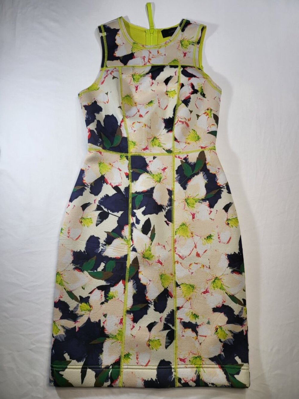 J. Crew Floral Sheath Dress Size 00‎